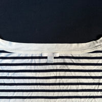 Cos - t-shirt - White, Navy - (Storlek: M)