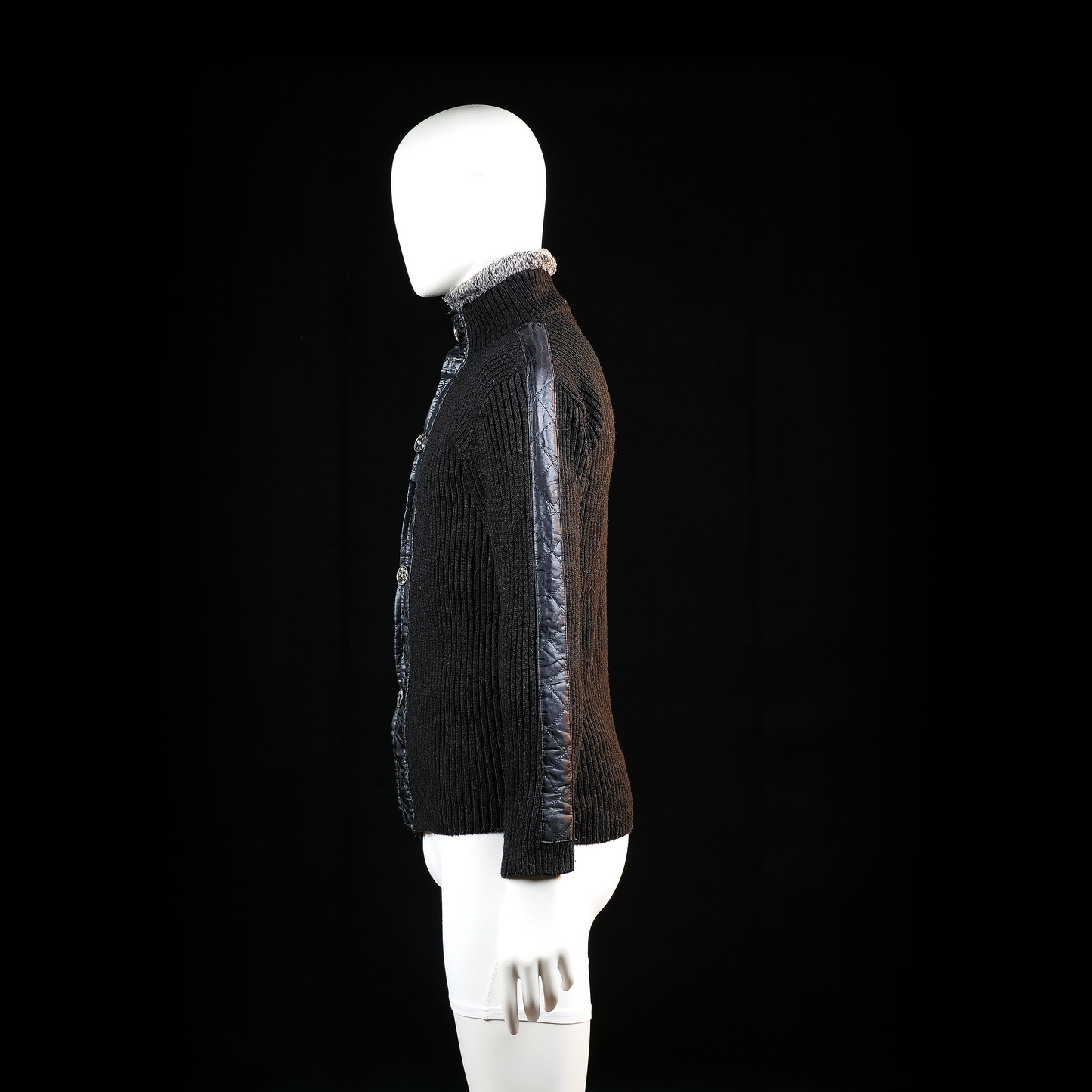 Forvet - jacket_other - Black, Gray - (Storlek: XL)