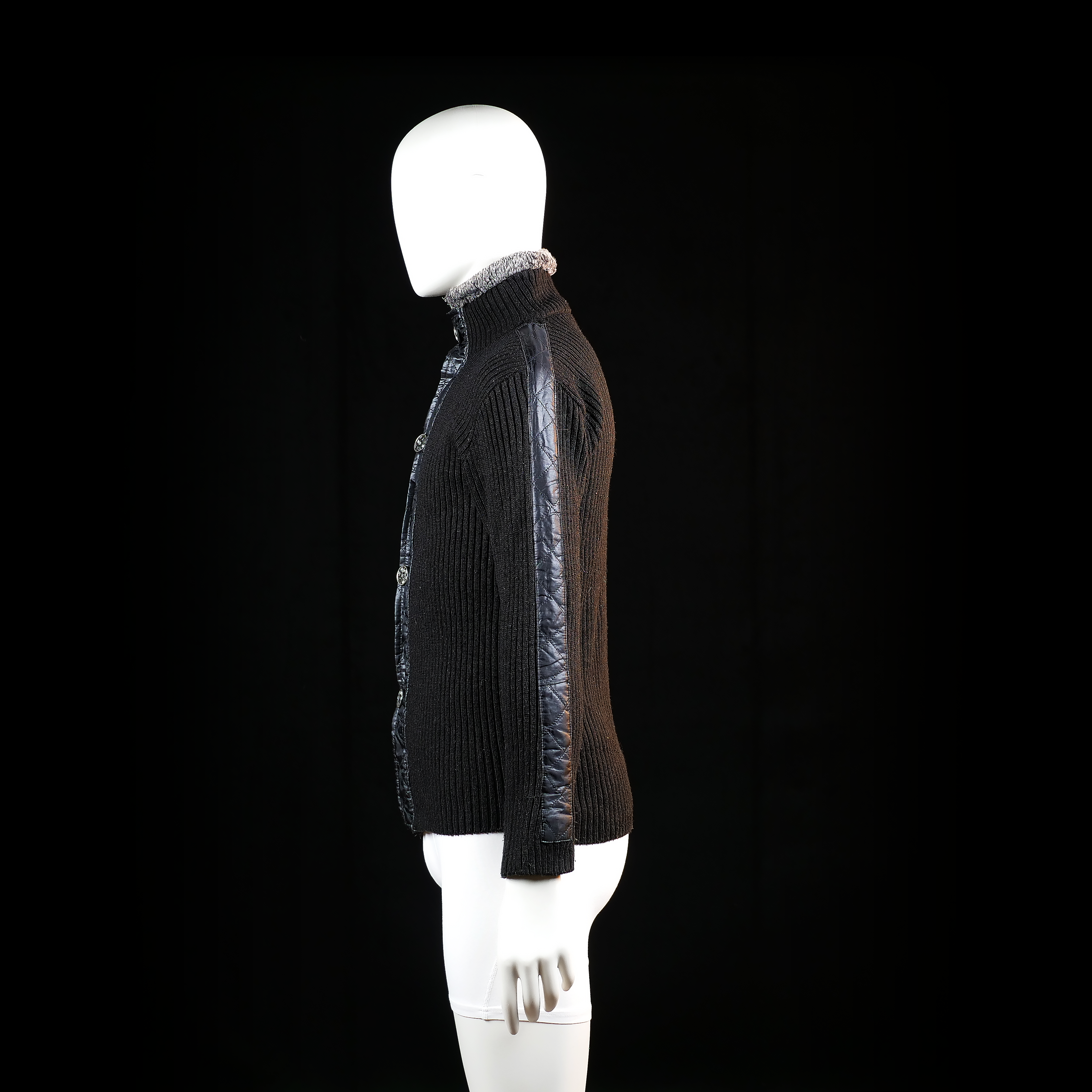 Forvet - jacket_other - Black, Gray - (Storlek: XL)