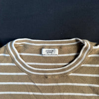 Jacqueline De Yong - sweater - Beige, White - (Storlek: L)