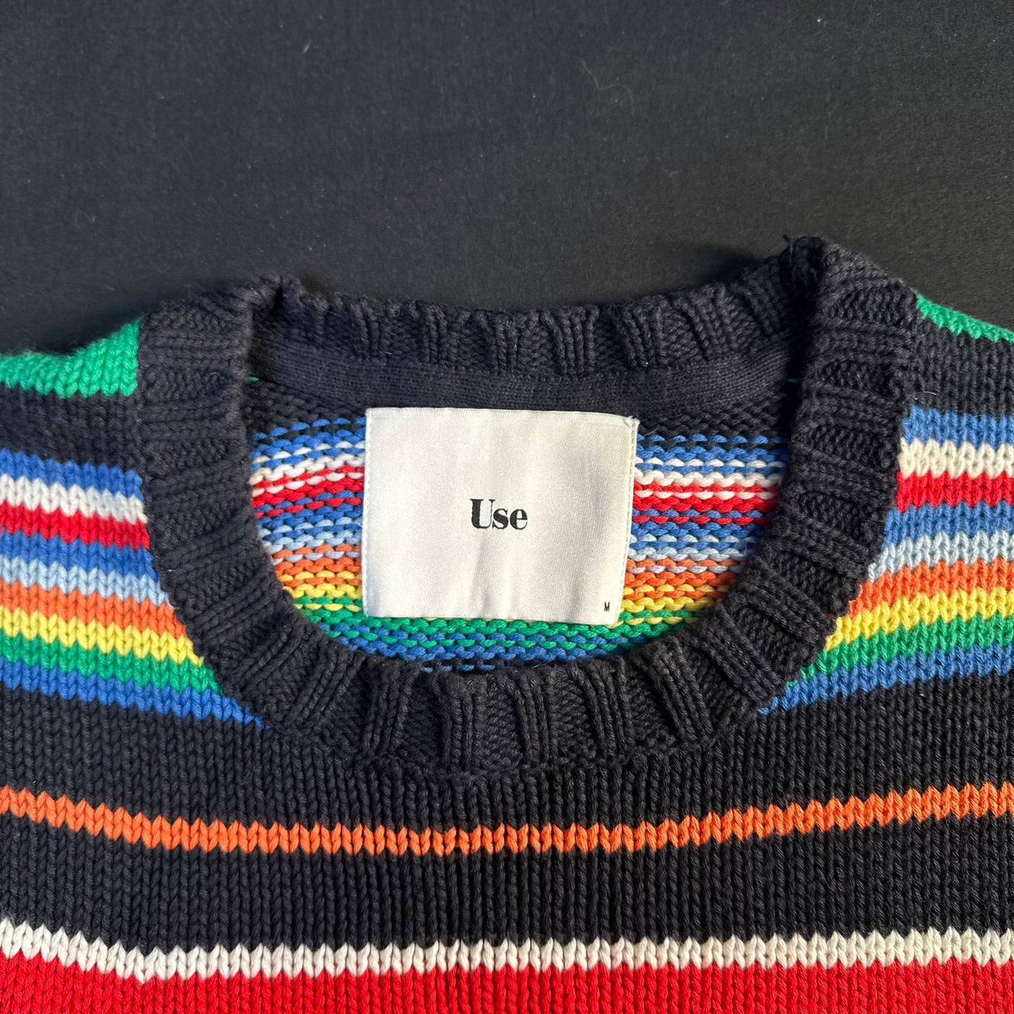 Use - sweater - MULTICOLORED - (Storlek: M)