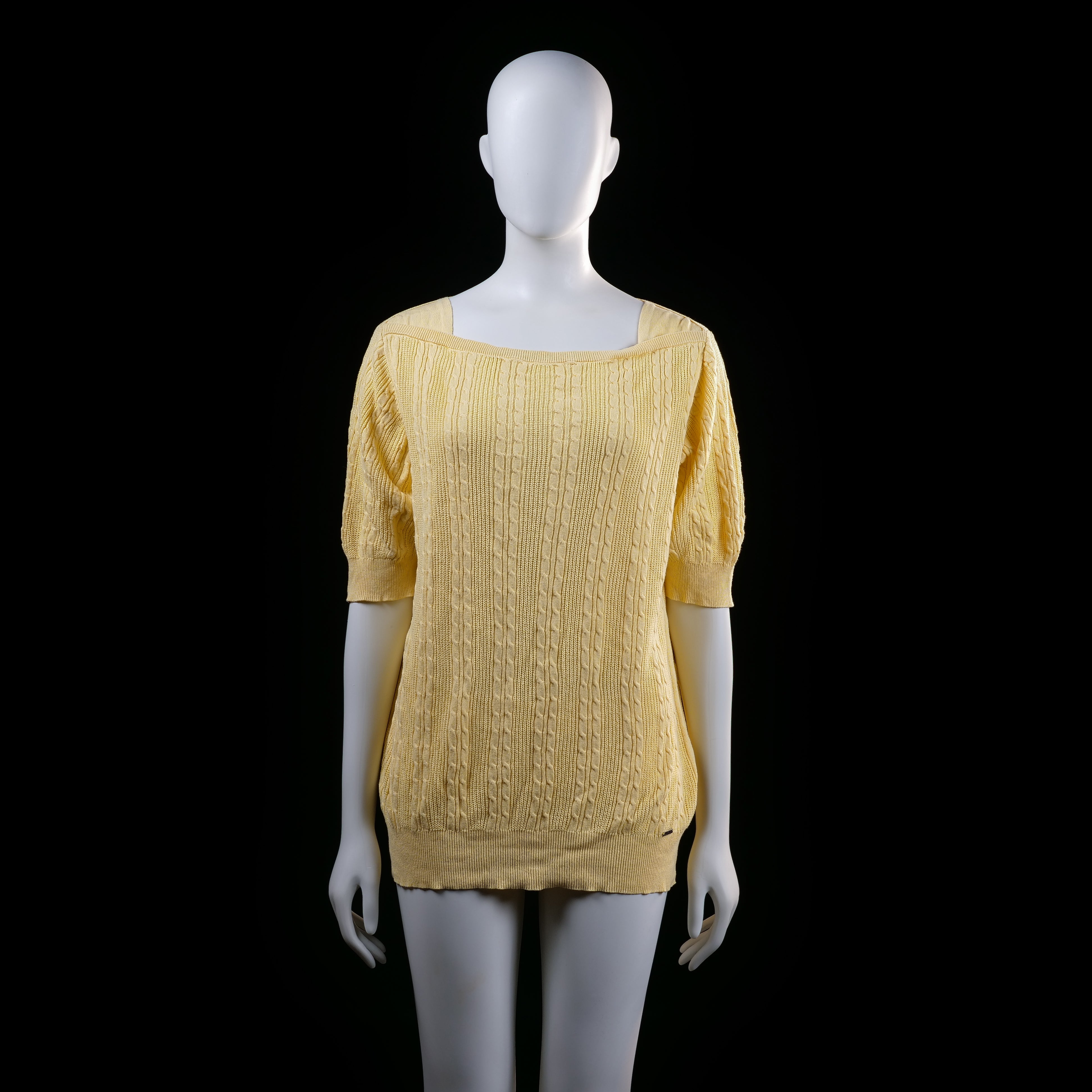 Blue River - sweater - Yellow - (Storlek: XL)
