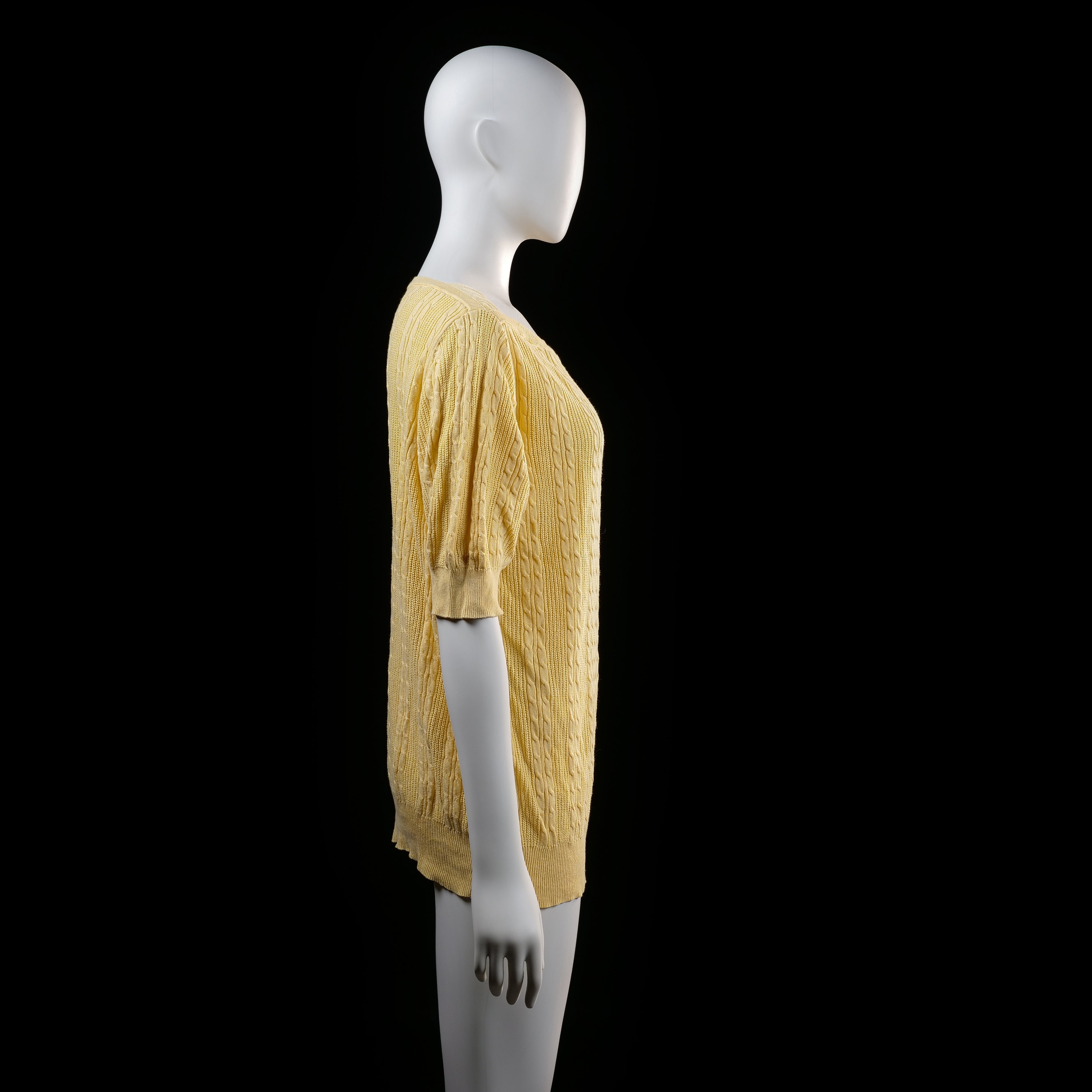 Blue River - sweater - Yellow - (Storlek: XL)