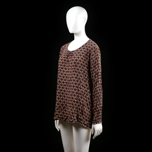 Enjoy - tunic - Black, Camel - (Storlek: XXL)