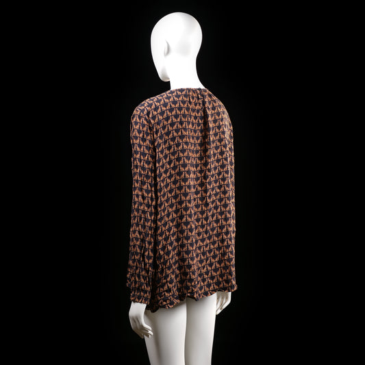 Enjoy - tunic - Black, Camel - (Storlek: XXL)