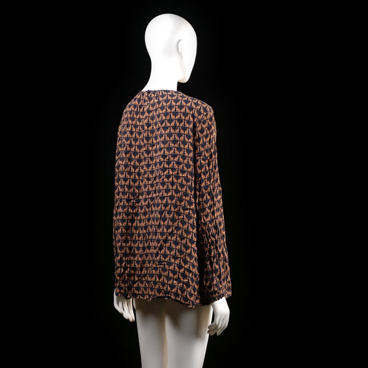 Enjoy - tunic - Black, Camel - (Storlek: XXL)