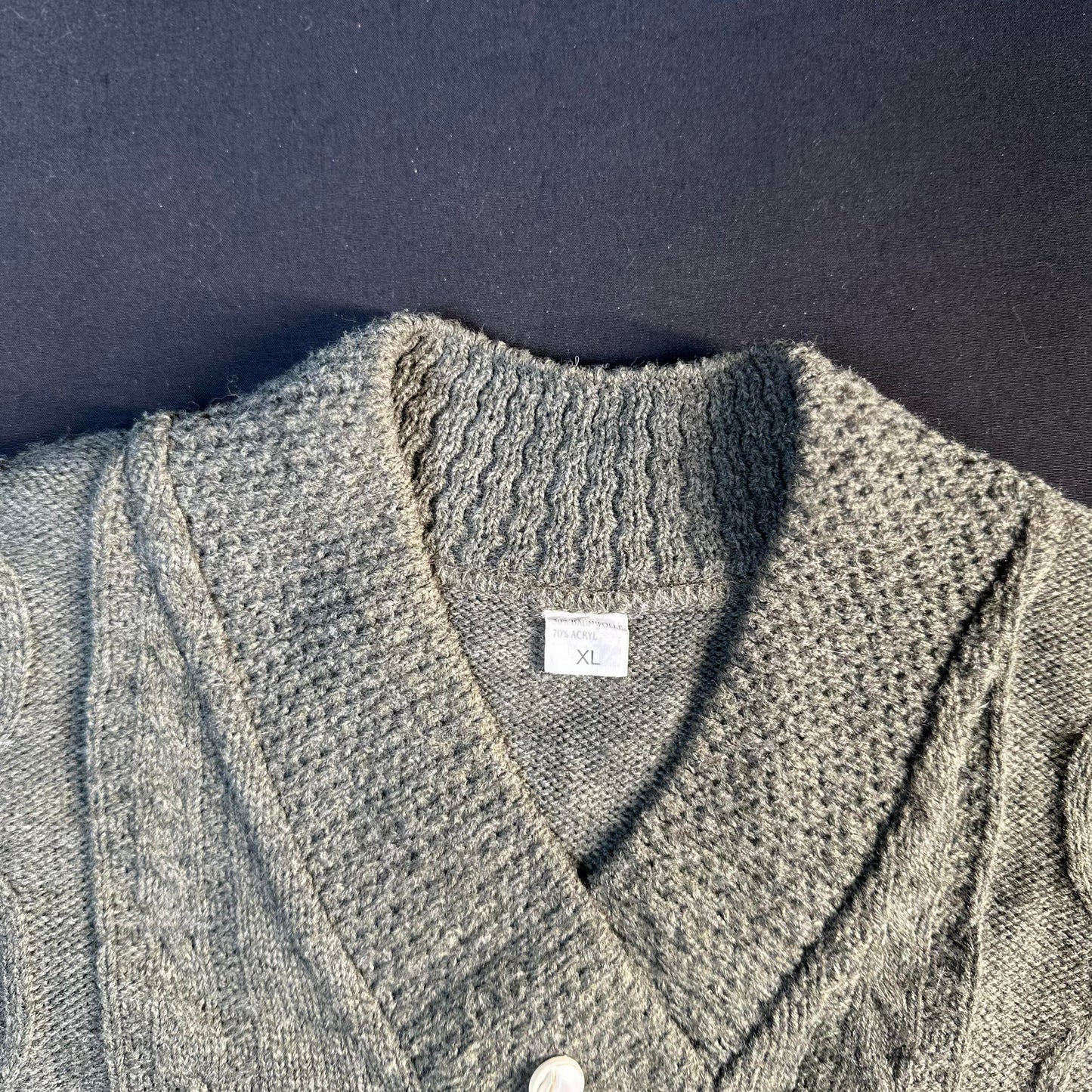 sweater - Dark Gray - (Storlek: XL)