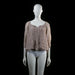 Made In Italy - blouse - Taupe - (Storlek: S)
