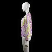 Carla Du Nord - blouse - MULTICOLORED - (Storlek: M)