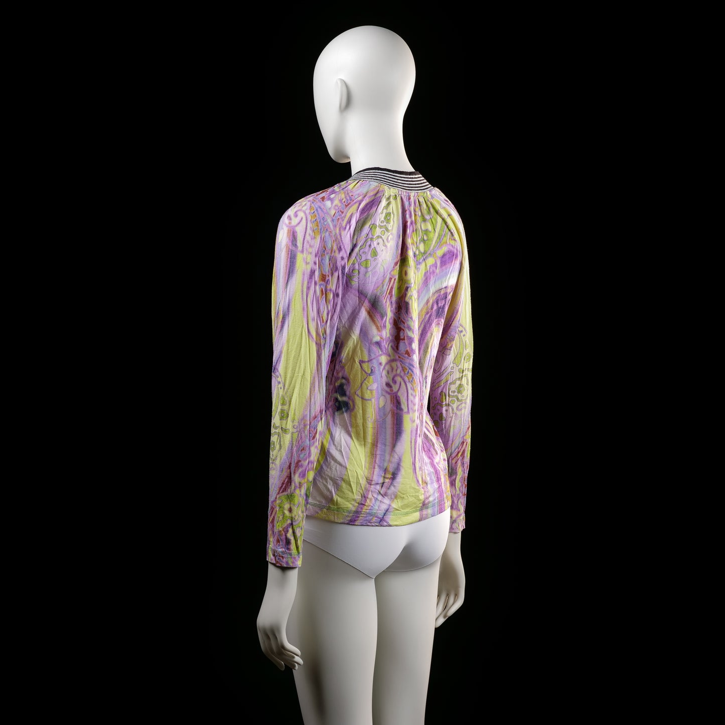 Carla Du Nord - blouse - MULTICOLORED - (Storlek: M)