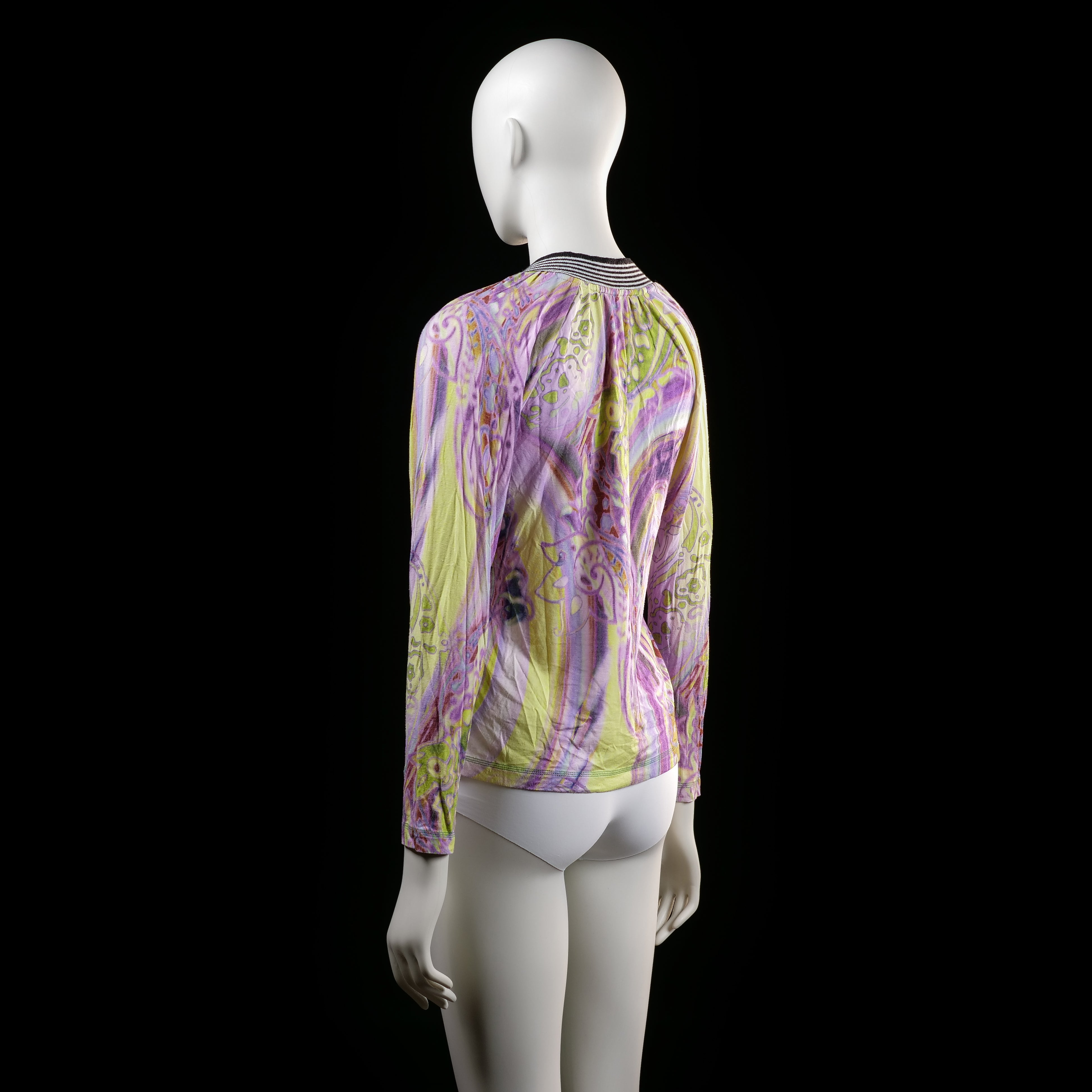 Carla Du Nord - blouse - MULTICOLORED - (Storlek: M)