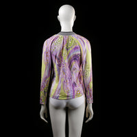 Carla Du Nord - blouse - MULTICOLORED - (Storlek: M)