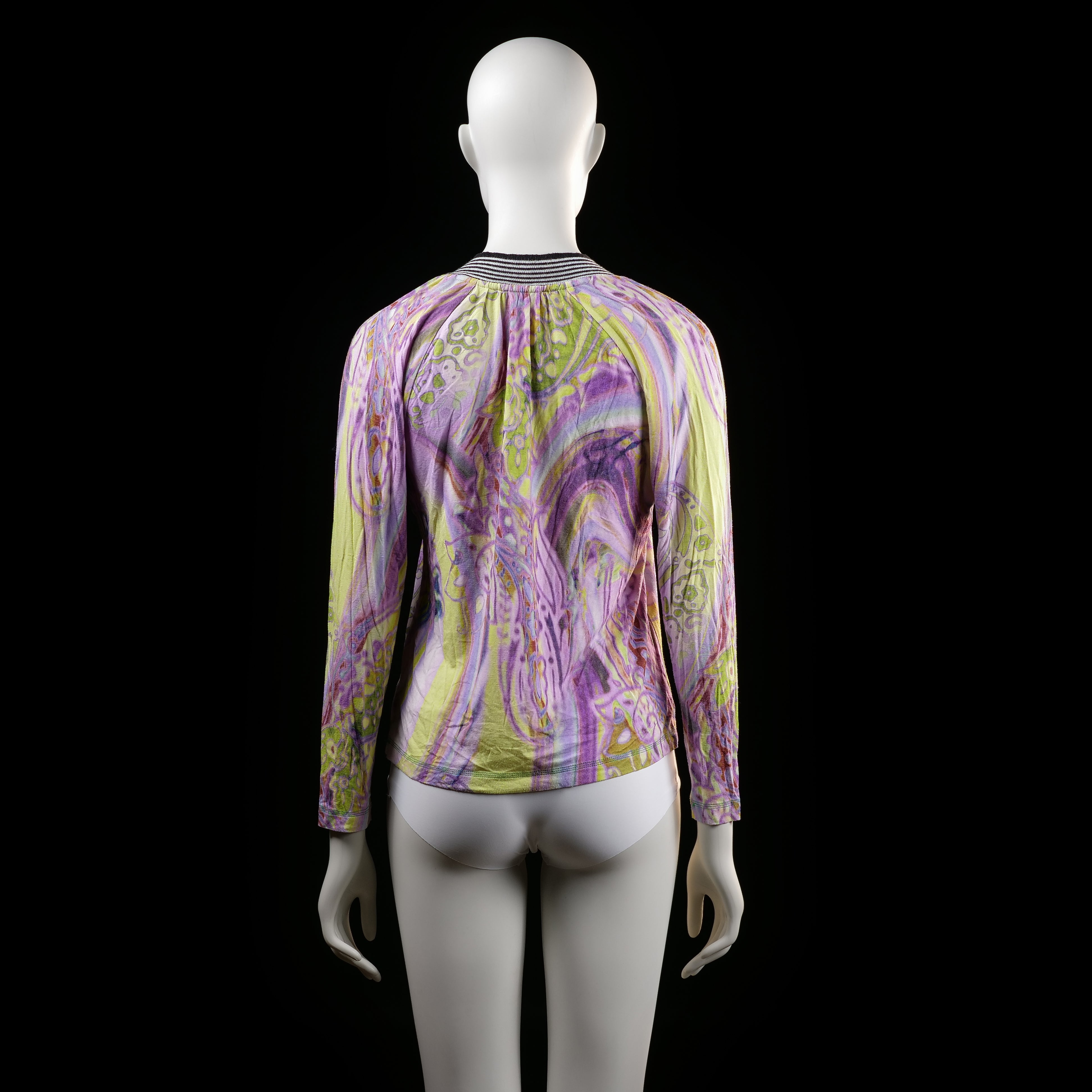 Carla Du Nord - blouse - MULTICOLORED - (Storlek: M)