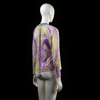 Carla Du Nord - blouse - MULTICOLORED - (Storlek: M)