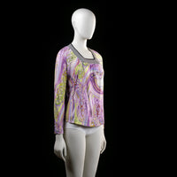 Carla Du Nord - blouse - MULTICOLORED - (Storlek: M)