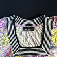 Carla Du Nord - blouse - MULTICOLORED - (Storlek: M)