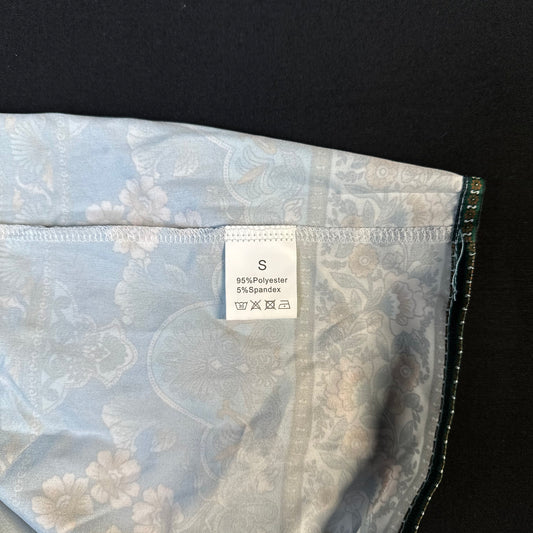 blouse - Light Blue, Rust - (Storlek: S)