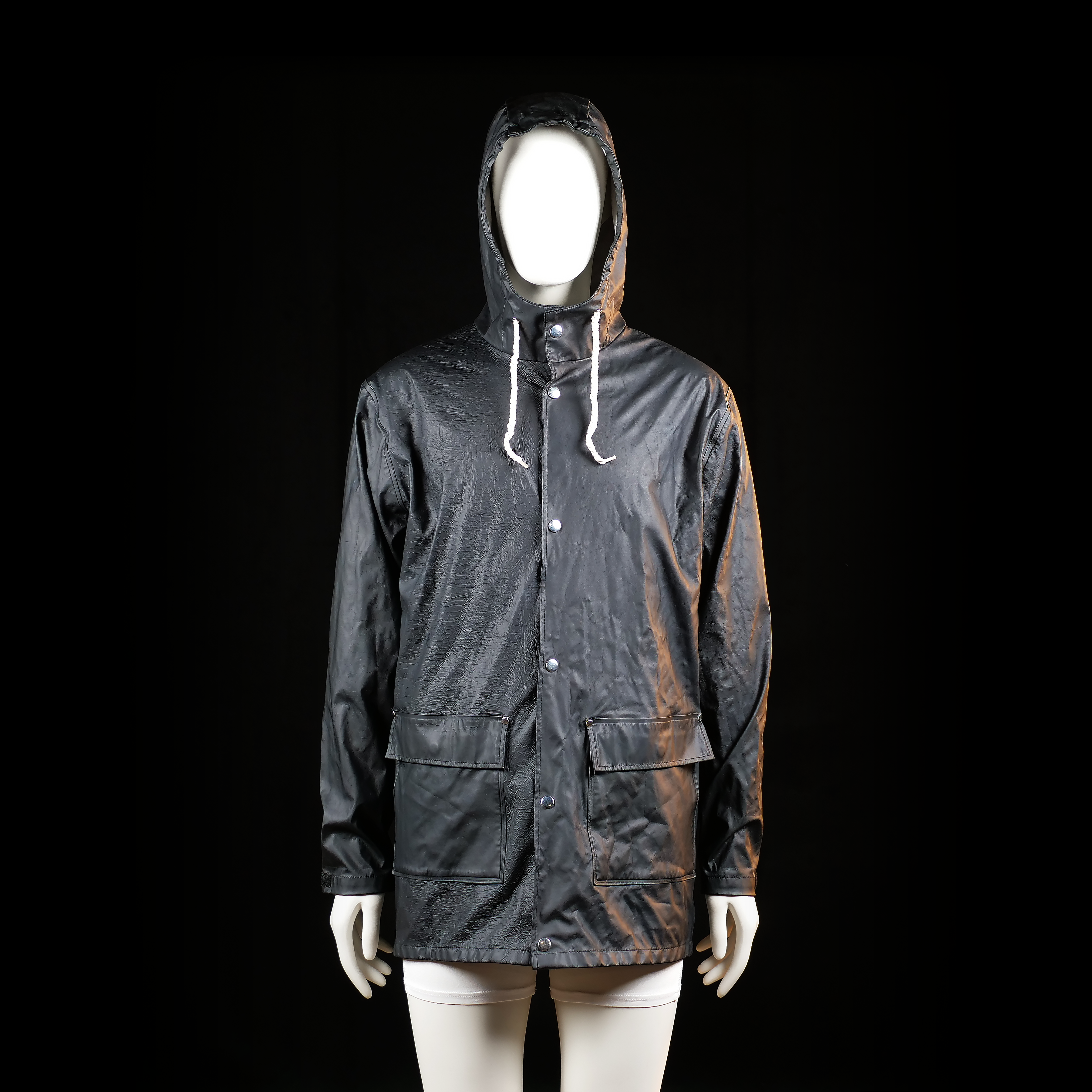 Lager 157 - rain jacket - Black - (Storlek: S, M)
