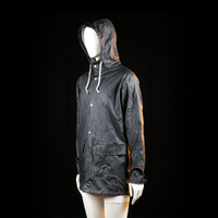 Lager 157 - rain jacket - Black - (Storlek: S, M)