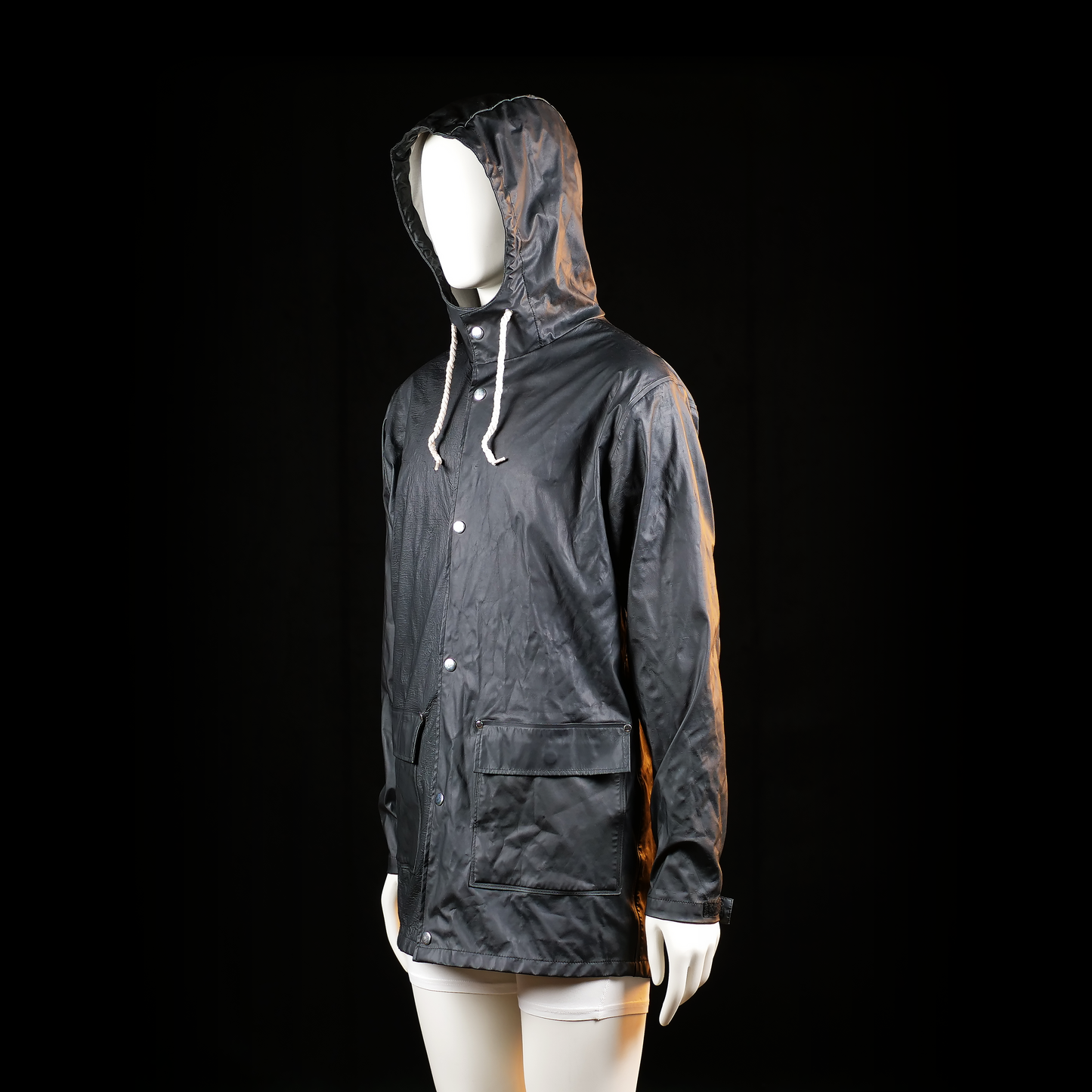 Lager 157 - rain jacket - Black - (Storlek: S, M)