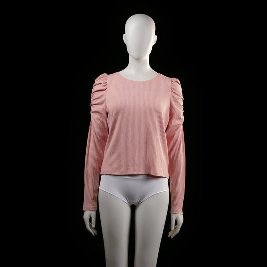 Lindex - blouse - Pink - (Storlek: M)