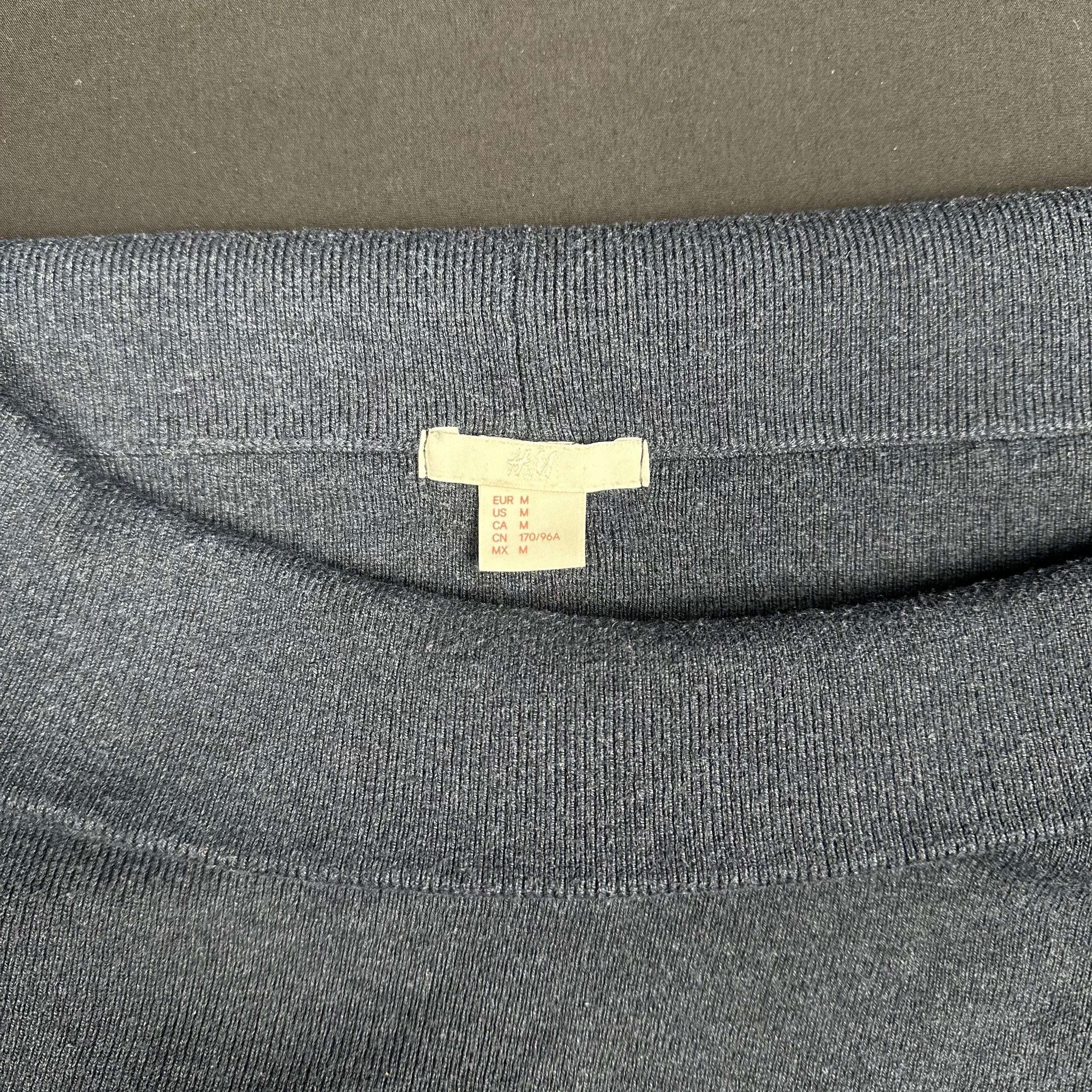 H&M - sweater - Navy - (Storlek: M)