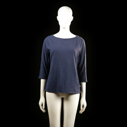 Lindex - t-shirt - Navy - (Storlek: M)