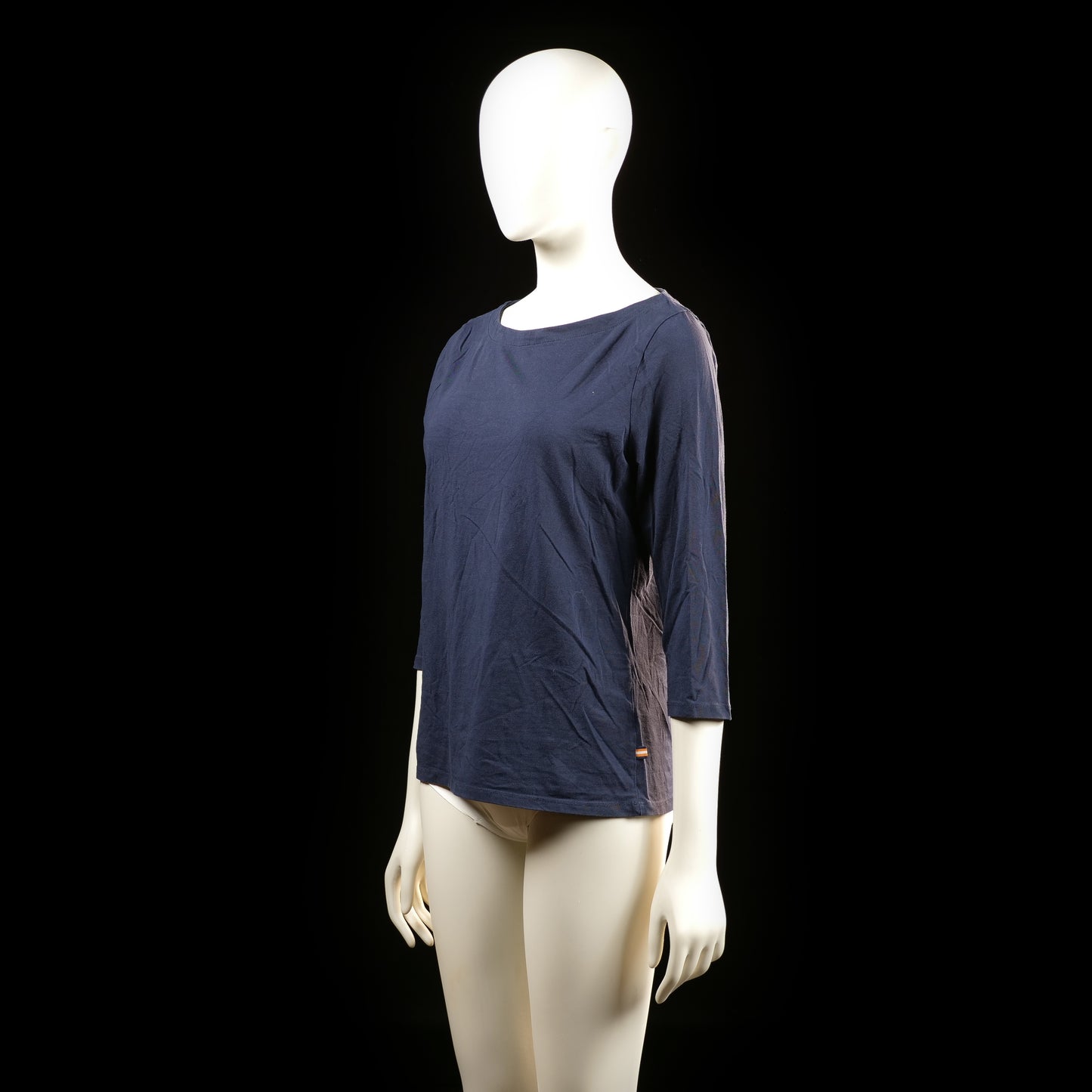 Lindex - t-shirt - Navy - (Storlek: M)