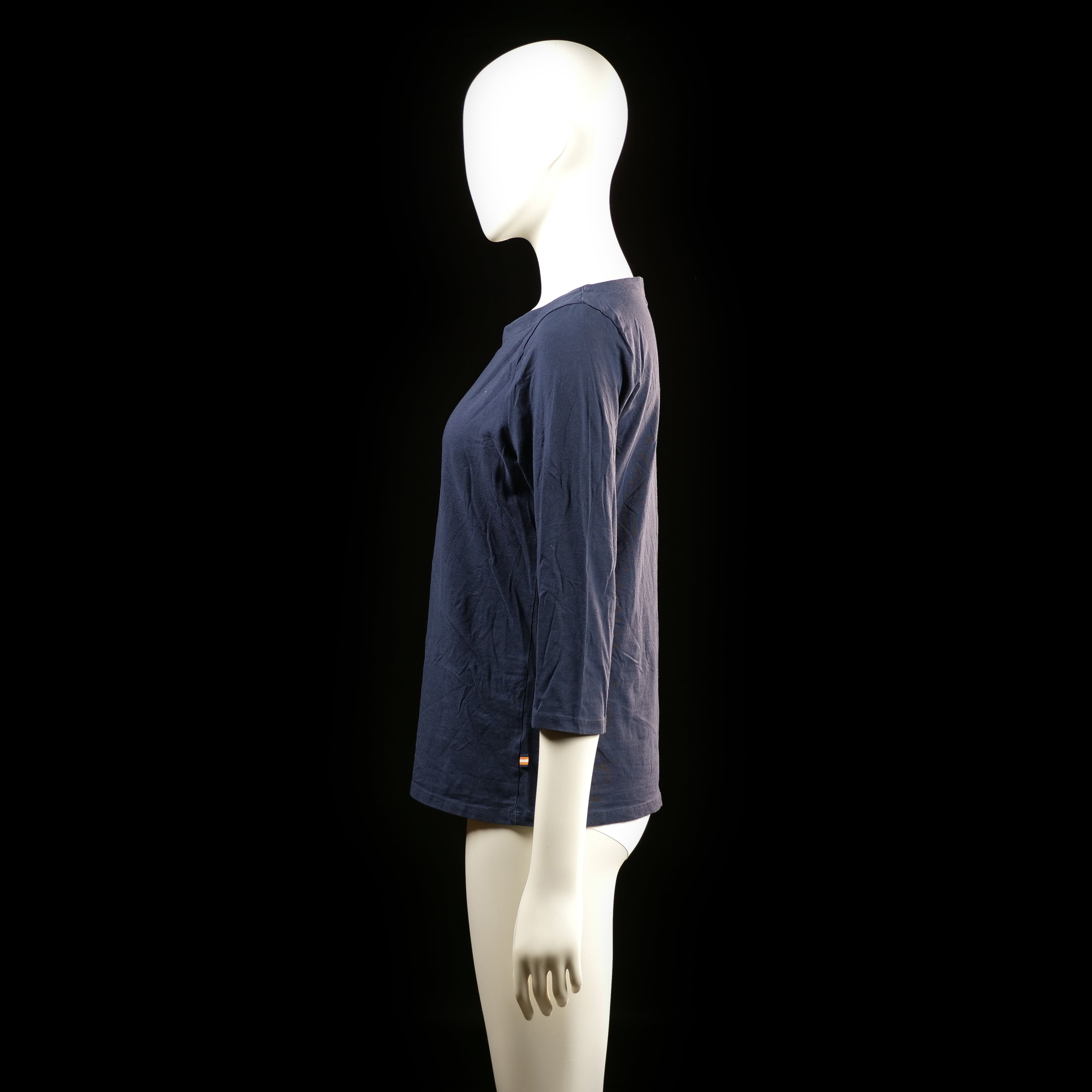 Lindex - t-shirt - Navy - (Storlek: M)