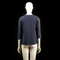 Lindex - t-shirt - Navy - (Storlek: M)