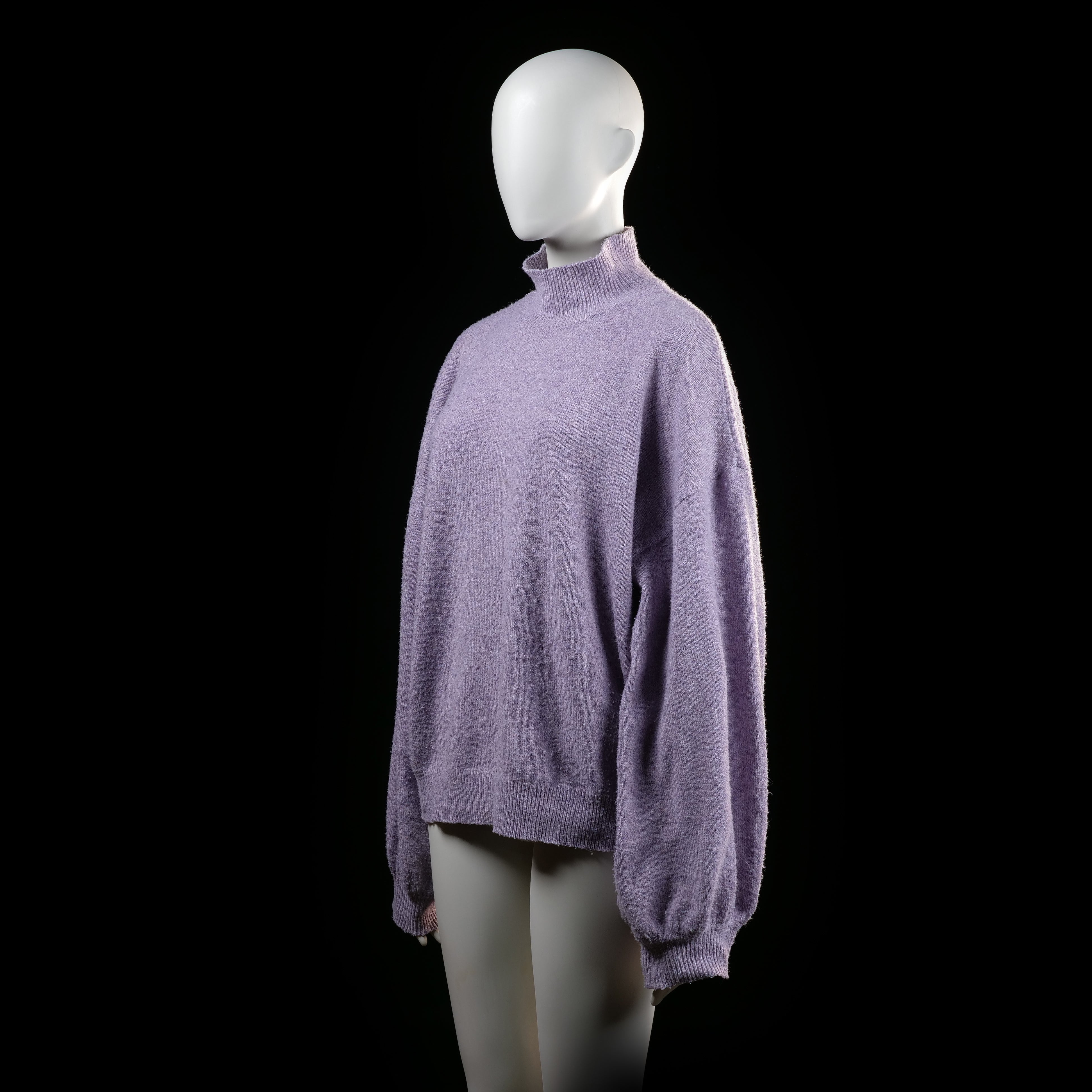 Lindex - sweater - Lilac - (Storlek: L)