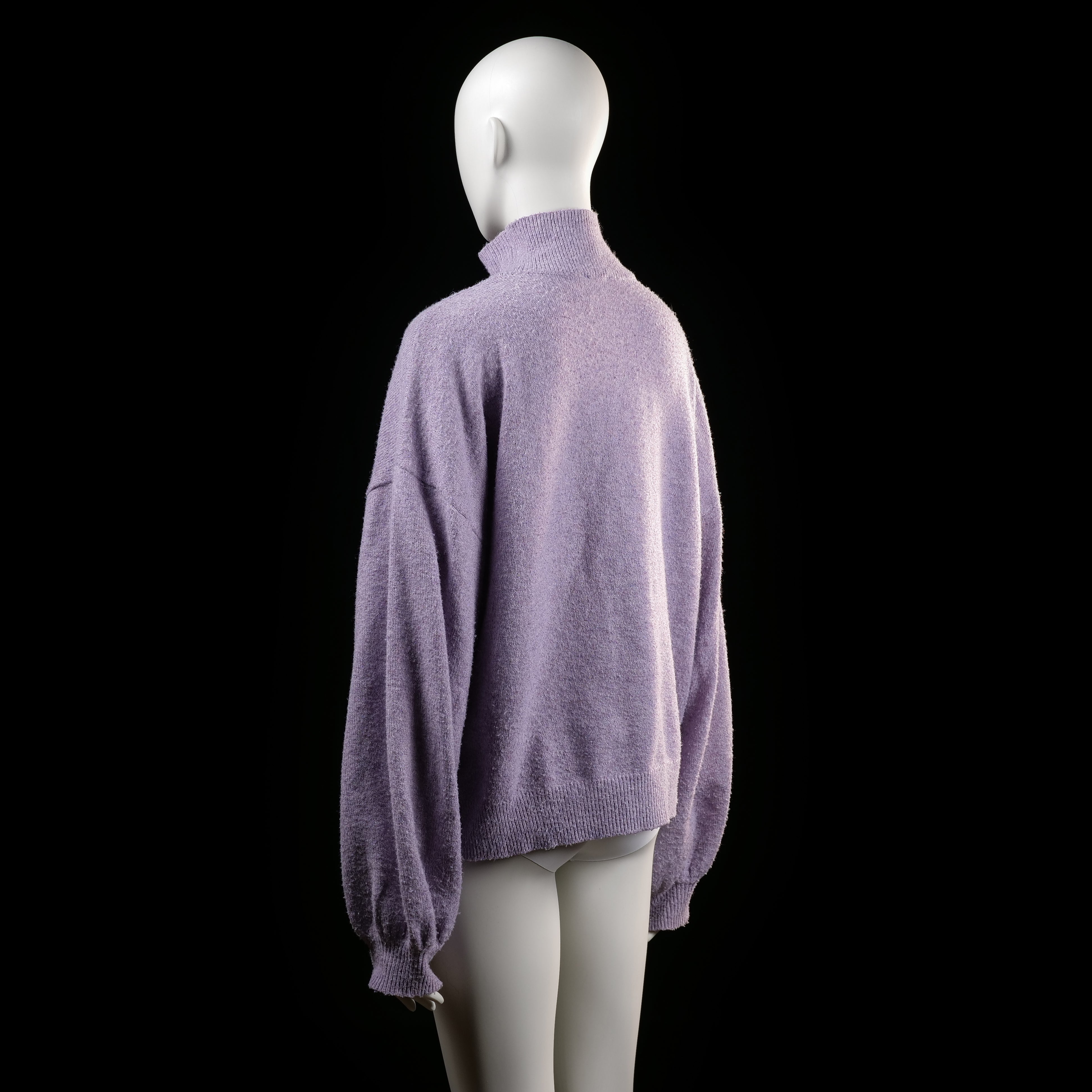 Lindex - sweater - Lilac - (Storlek: L)