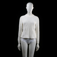 Only - sweater - White - (Storlek: S)