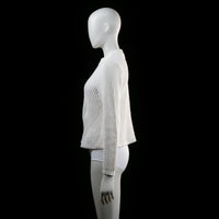 Only - sweater - White - (Storlek: S)