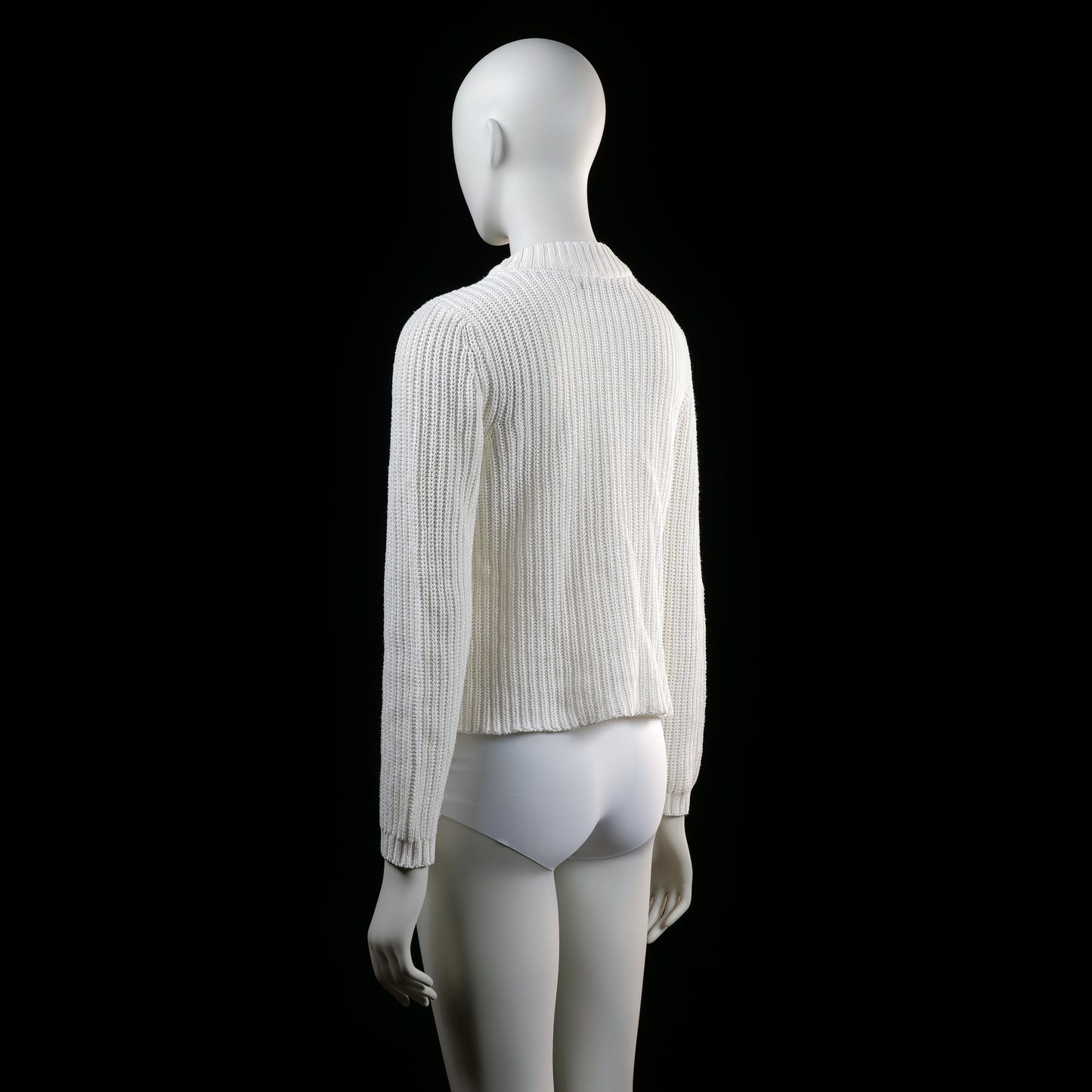 Only - sweater - White - (Storlek: S)