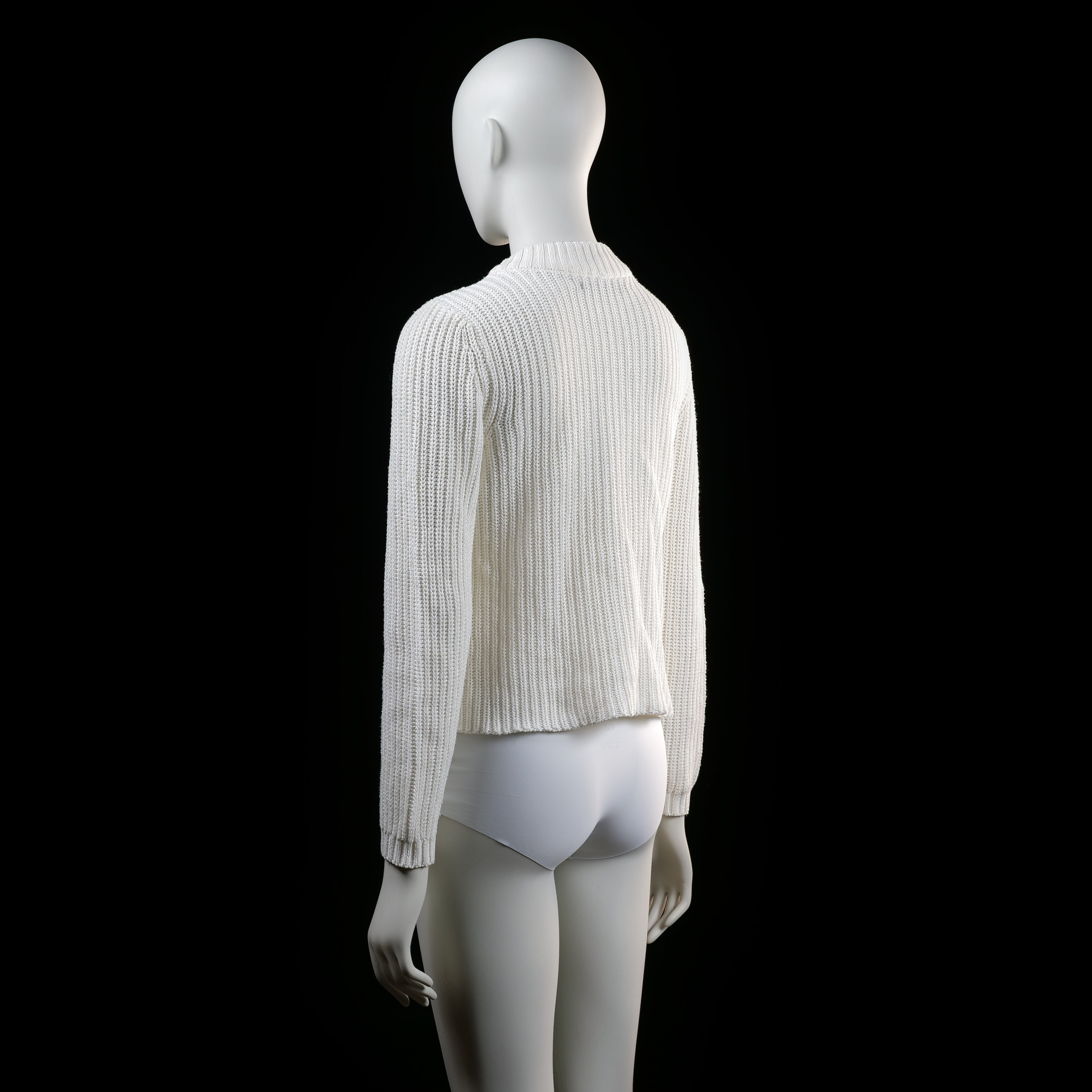 Only - sweater - White - (Storlek: S)