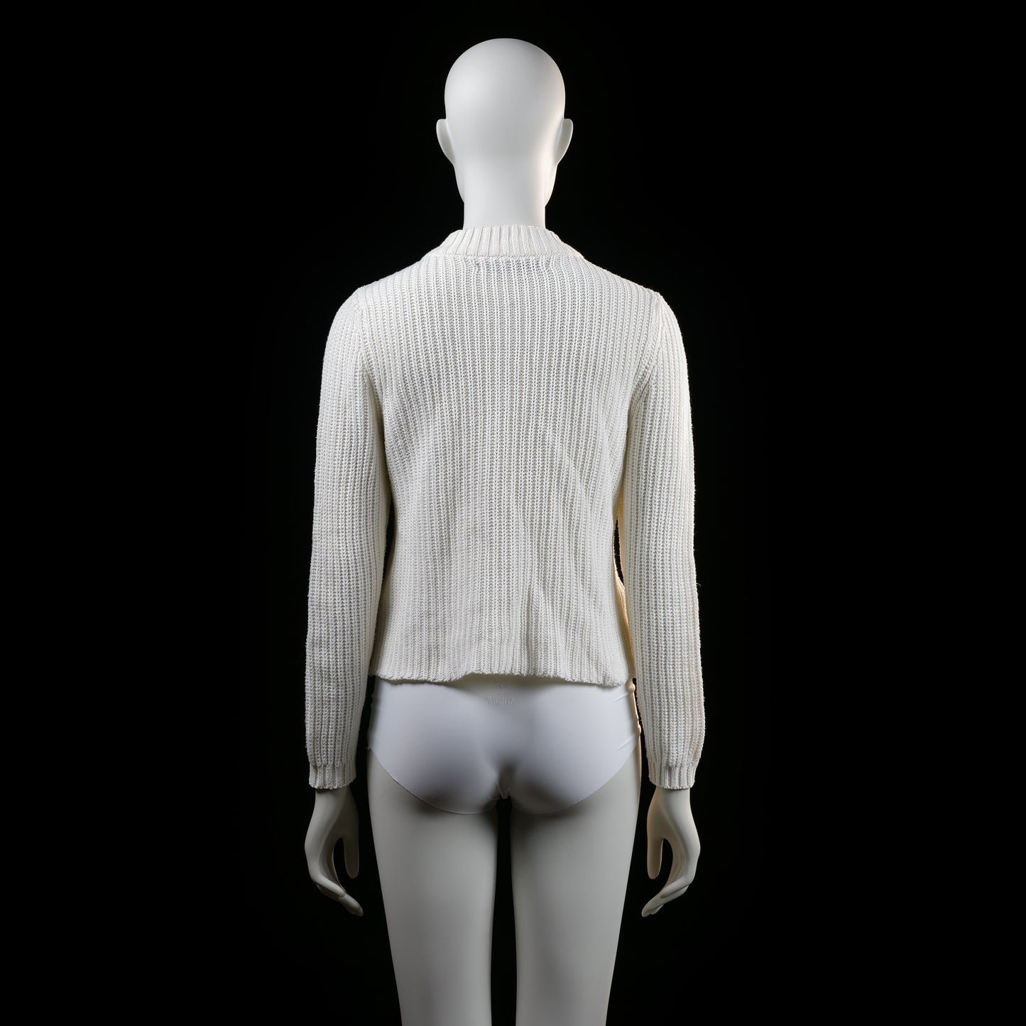 Only - sweater - White - (Storlek: S)