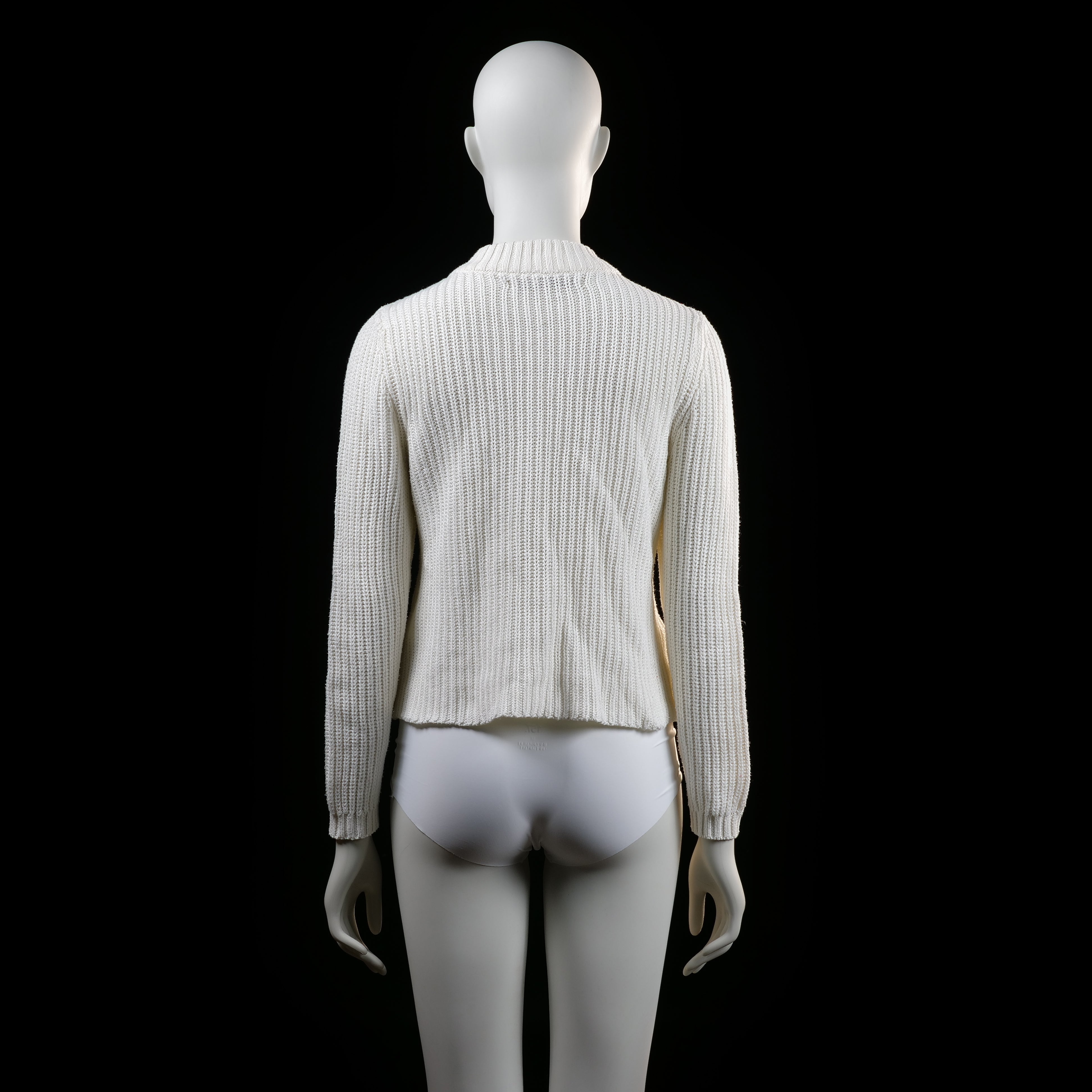Only - sweater - White - (Storlek: S)