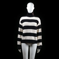 H&M - sweater - Black, Ivory - (Storlek: S)