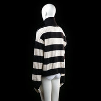 H&M - sweater - Black, Ivory - (Storlek: S)