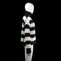 H&M - sweater - Black, Ivory - (Storlek: S)