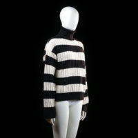 H&M - sweater - Black, Ivory - (Storlek: S)