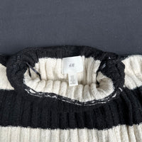 H&M - sweater - Black, Ivory - (Storlek: S)