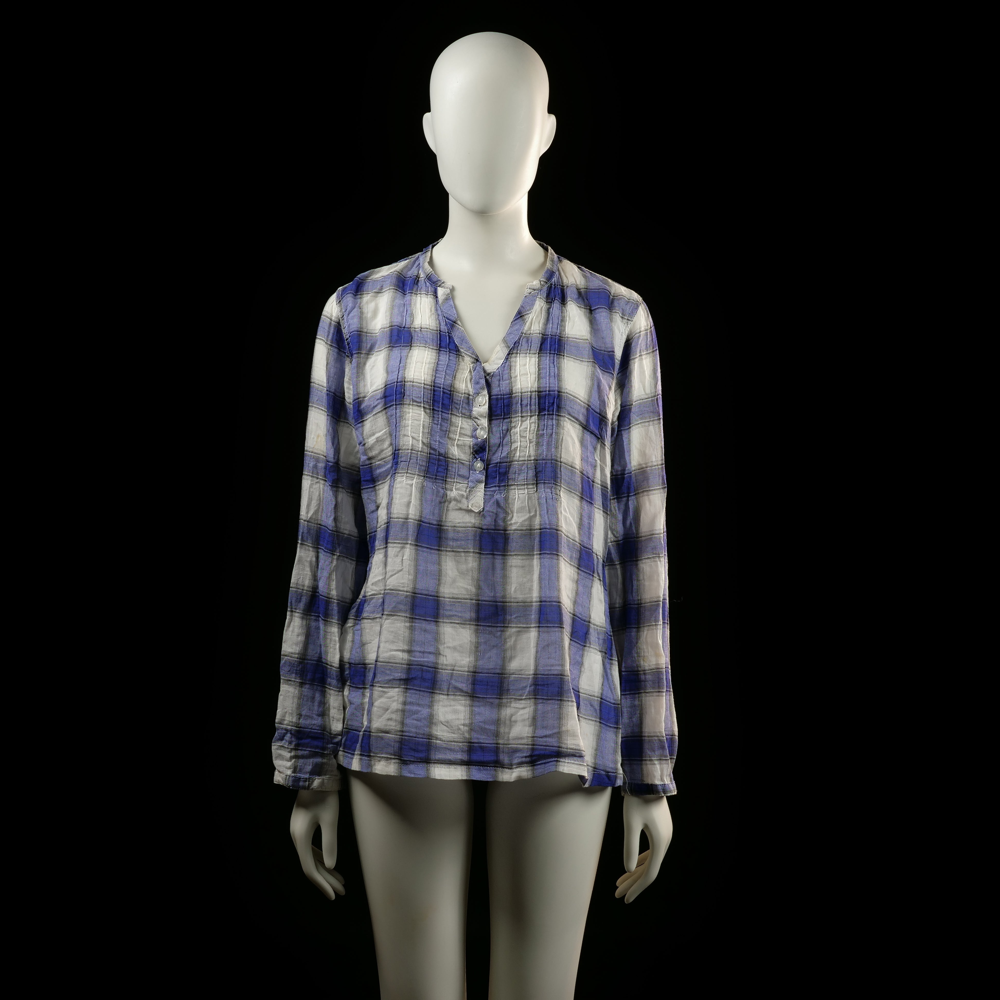 Hema - blouse - White - (Storlek: M)