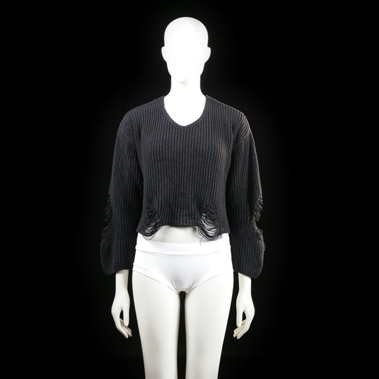 Scamm - sweater - Black - (Storlek: M, L)