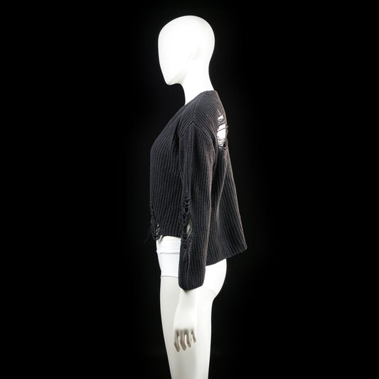 Scamm - sweater - Black - (Storlek: M, L)