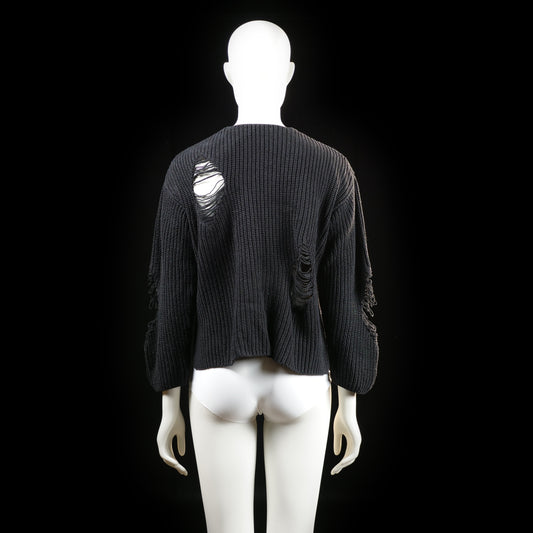 Scamm - sweater - Black - (Storlek: M, L)