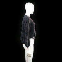 Scamm - sweater - Black - (Storlek: M, L)