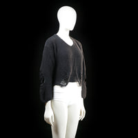 Scamm - sweater - Black - (Storlek: M, L)