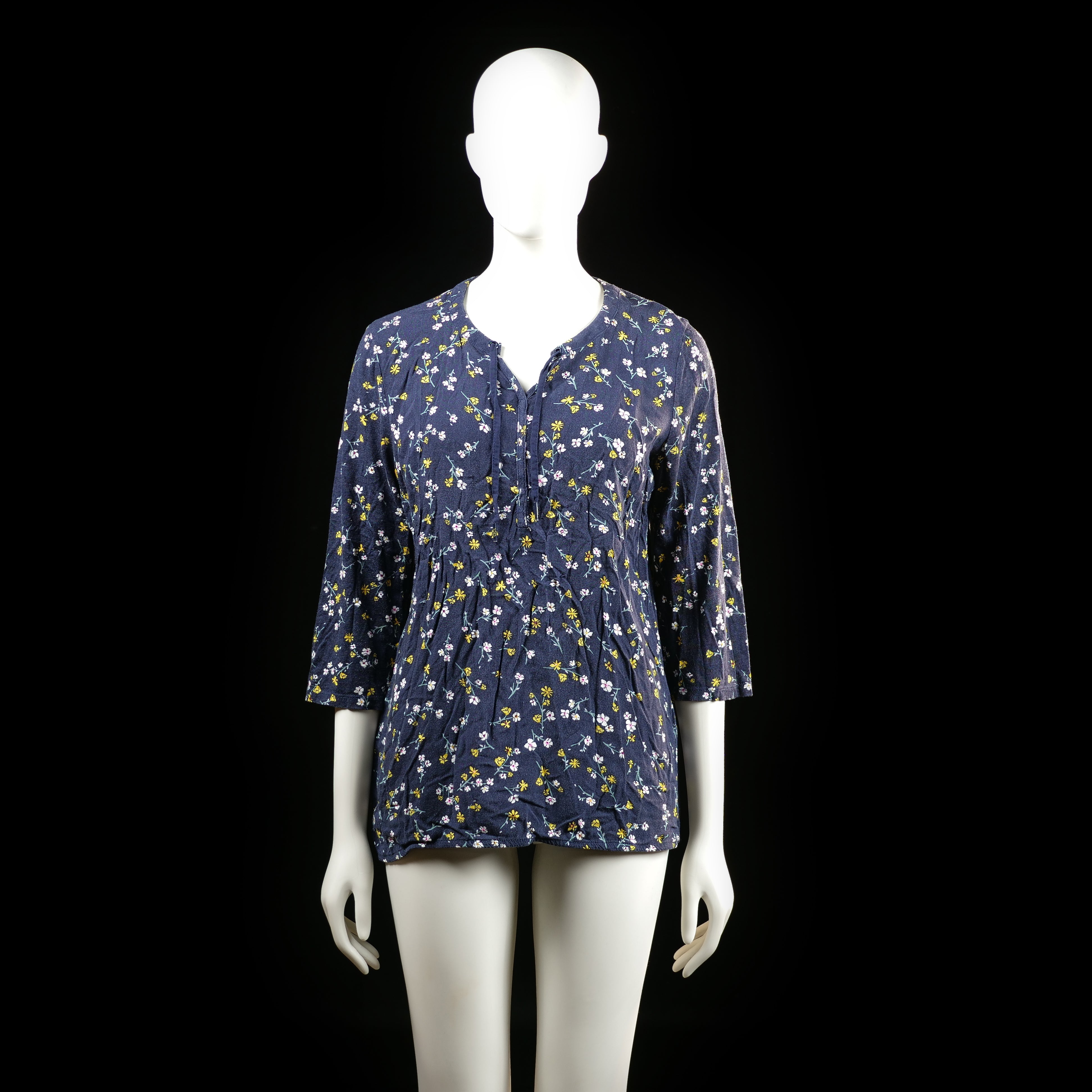 Cecil - tunic - Navy, White - (Storlek: M)